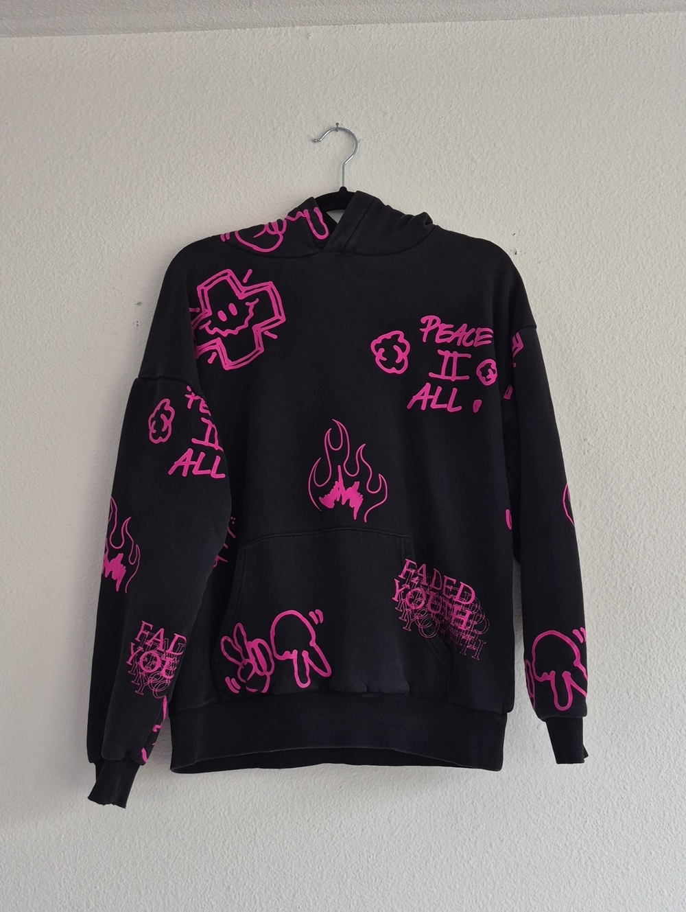 Faded Youth PEACE 2 ALL GRAPHIC HOODIE